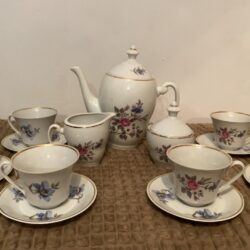 porcelanowy serwis kawowy - porcelanowy serwis kawowy