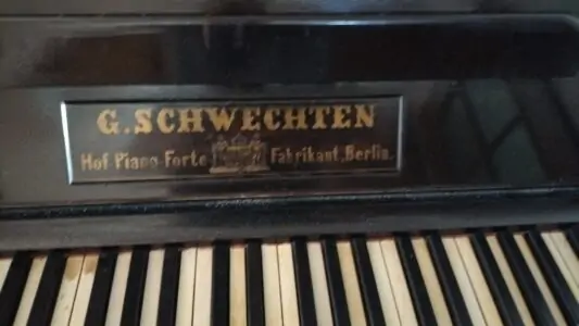 Pianino 1870 rok